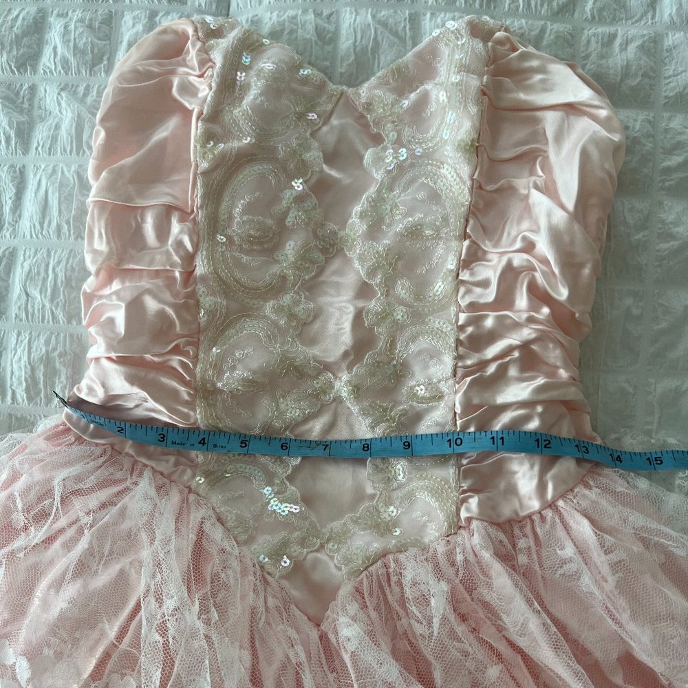 PinkCorset Sequin Lace Tiered Tulle Formal Dress - 26" Waist